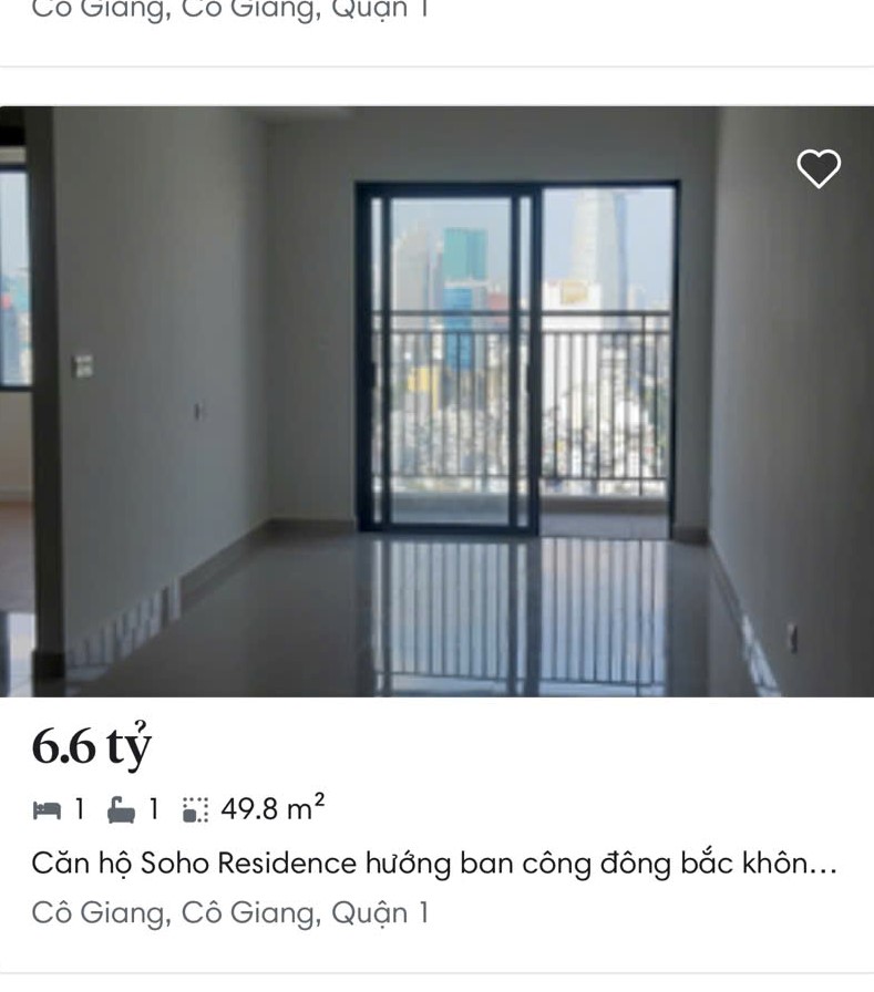 Căn Hộ Soho Residence